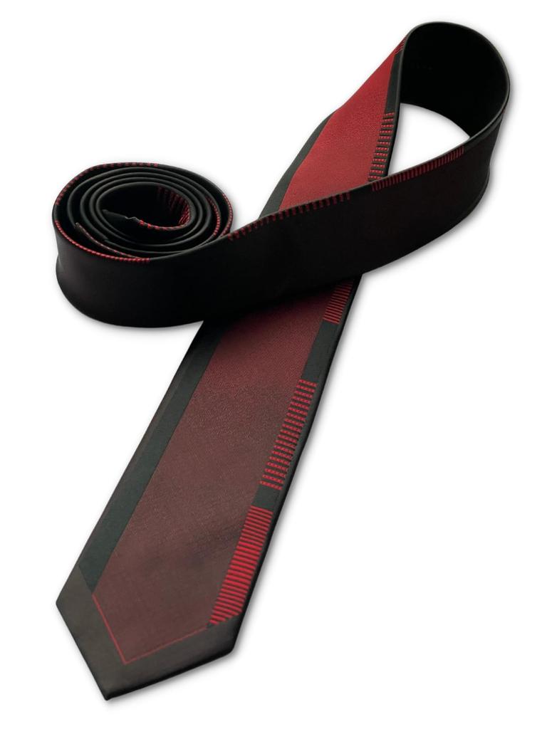 [BUBU Ohana] Narrow Tie, 6cm Blade Width, Business Tie, Formal, Men's, Slim, Smart, Narrow Tie, All Seasons (Spring, Summer, Autumn, Winter),