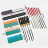 Modelbouwgereedschap Set Doe-het-zelf Gemonteerd Beeldje Anime Accessoires Pincet Tang Schuurpapier Stanleymes