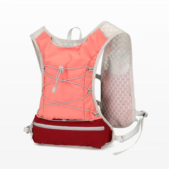 Hydration Backpack Waterproof Nylon Pouch Multi-Purpose Mountaineering Vest Bag Running Backpack for Hiking Outdoor Adventures