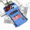 RFID Blocking Anti-Theft Lanyard Bag for Keys & Passport