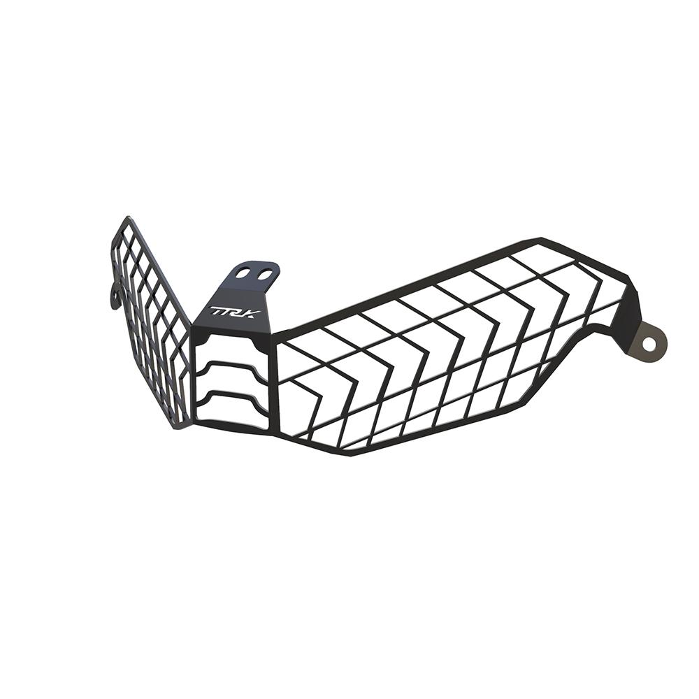 2022 2023 TRK 702X Motosiklet Aksesuarları Far ızgara kapağı Koruyucu Kafa Işık Koruma Koruyucu Benelli TRK702