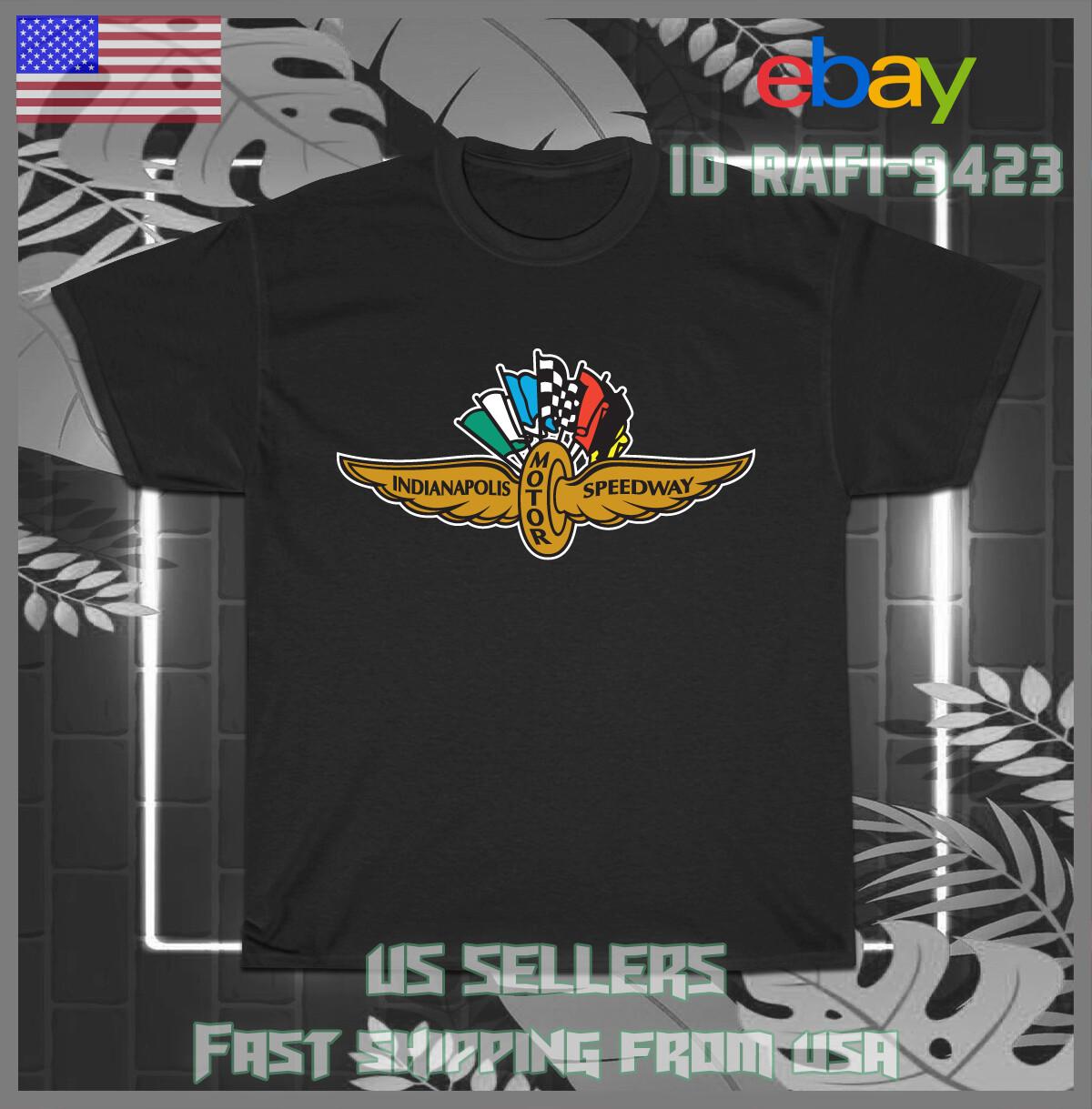 New Indianapolis Motor Speedway Racing Men T-shirt American Style T-shirt M
