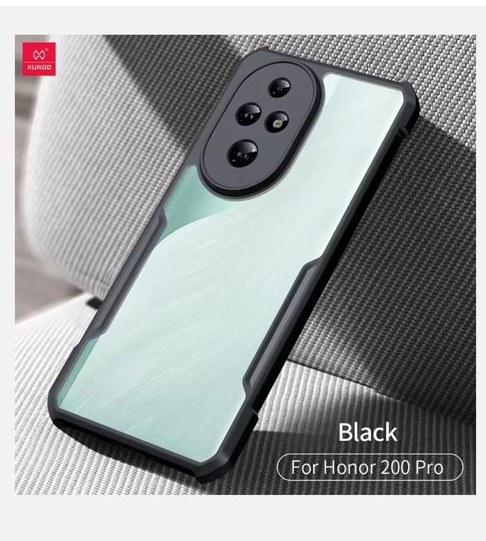 

Чехлы для телефонов Xundd для Huawei Honor 200 Pro, противоударный защитный чехол-бампер, прозрачный чехол для Honor 200/200 Pro For Honor 200 Pro
