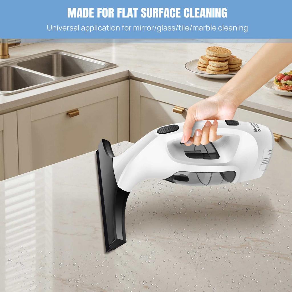 Small electric glass cleaning handheld window cleaning water absorption strong adsorption efficient portable artifact
