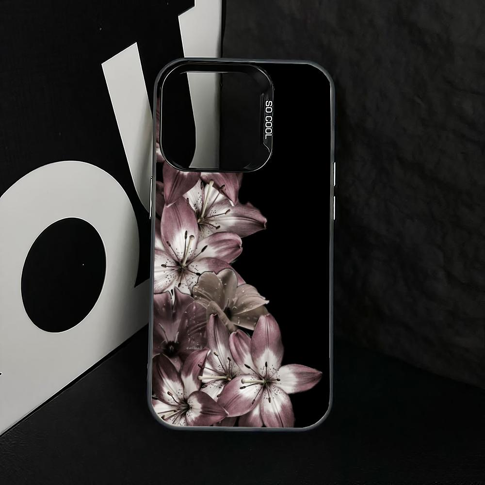 Retro Floral Pattern Phone Case Suitable For IPhone 17 16 15 E 14 13 12 11 Pro Max 15 Plus 17 Air Shockproof Soft Hard Cover