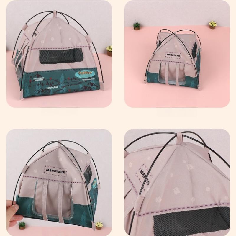 1 Set Miniature Simulated Outdoor Tent Ornament 1:12 Scale Dollhouse Camping Tent Model Decoration Diy Accessories Photo Props