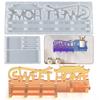 for Key Holder Resin Molds Keychain Organizer Board Silicone Molds for Epoxy Resin Wall Hanging Casting Resin Mold Decor
