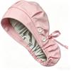 Satin Lining Surgical Hat Elastic Ponytail Holder Cap New Matte Fabric Cap  For Nurse