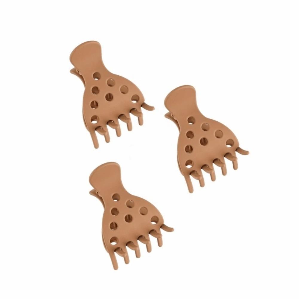 3 Pcs/set Vintage Style Root Lifting Hair Clip Portable Claw Clamps  Hair Accessories