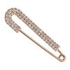 Women Brooch Pin Sweater Shawl Clip Rhinestone Safety Pin Dress Shirt Clip Brooch for Cardigans Scarves