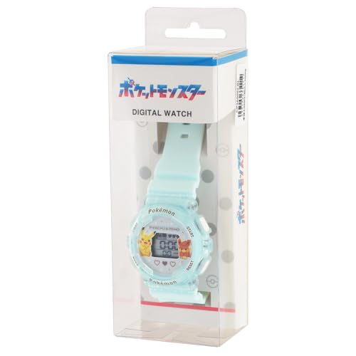 Sun Flame J-AXIS Pokémon Digital Watch, Multifunction, Black, CP3A0002