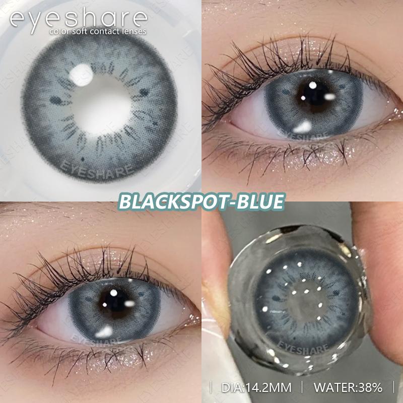 EYESHARE Цветные Контактные Линзы Синие Натуральные Контактные Линзы Зеленые Модные Контактные Линзы Розовые Для Макияжа Цветные Мягкие Линзы 1 Пара