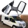 Clear Car Short Arm Door Wing Mirror Manual Fold for Ford Transit MK6 2000-2006/MK7 2006-2014 4621166,4158405,4643476