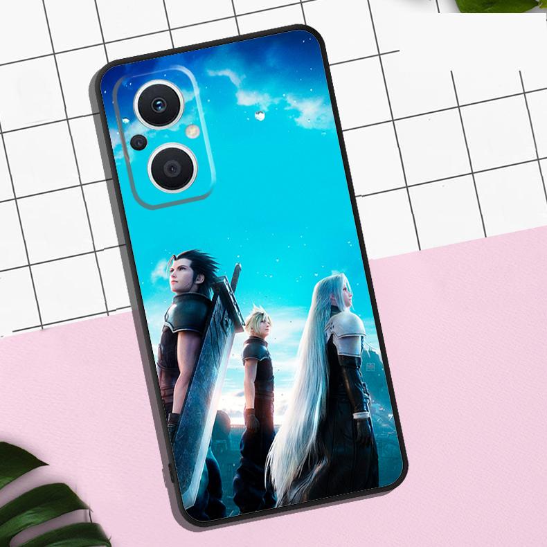 Final Fantasy Case For OPPO Reno 13F 12F 11F 8T 7 8 10 11 12 13 Pro OPPO Find X8 X6 Pro X3 X5 Lite Cover