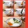 Vegetable Cutter Multifunctional 4 In 1 Grater Slicer Lid with Drain Basket Washing Draining Slicing Fruits Vegetables Kitchen Vegetable Slicer