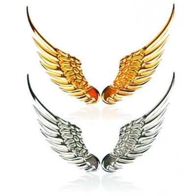2 Pezzi Adesivi Metallici 3D Per Auto Ali d'Angelo Grandi Esterni Automobili Esterno Anime Aquila Decorazione Accessori