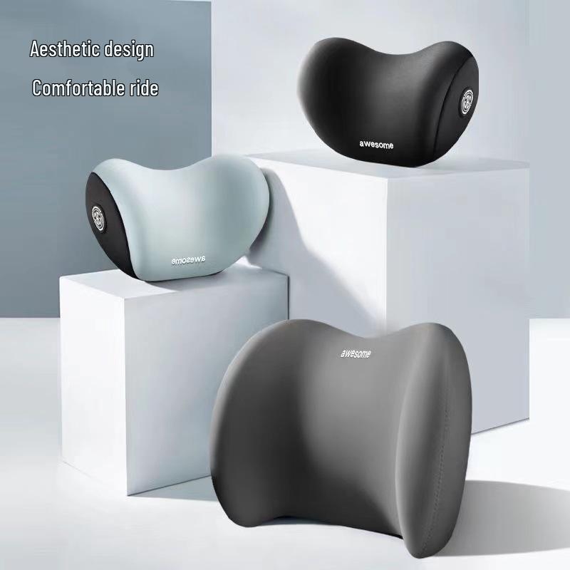 Opěrka hlavy a bederní opěrka do auta: Polštář na ochranu ramen z paměťové pěny