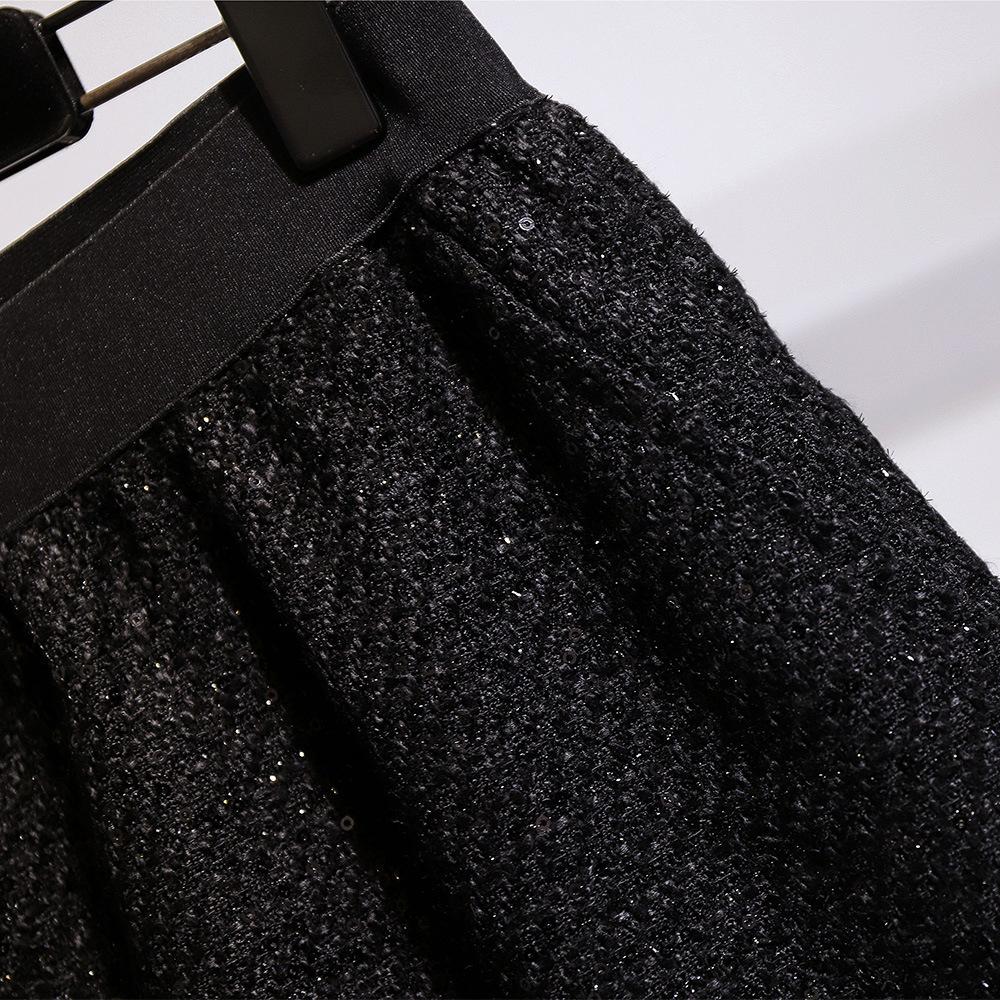 Women's Plus Size New Bright Silk Casual Pants Slimming Wide Leg Shorts