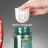 1000 ml Sportwasserflasche Großvolumiger Kunststoffwasserbecher mit Skala Tragbare Outdoor-Reise-Fitness-Krüge Trinkkessel