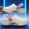 Hole Shoes Women'S Summer Wear Non-Slip Couple Bag Head Slippers Thick-Soled Dual-Purpose Outdoor Sports Beach Sandals