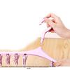 Multi-Clip Plastic Clothes Hanger for Socks, Underwear, and Baby Items – Windproof Drying Rack