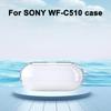 Transparent Case For Sony WF-C510 Case Cover Clear with Earbuds Case Protective Carabiner TPU S U8E1