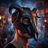 Halloween Devil Costume Headpiece for Party Cosplay Accessory
