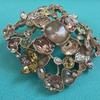 Used CHANEL Coco Mark Multicolor Bijoux Brooch