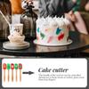 5 Pcs Premium Silicone Cream Scraper Baking Tools Multi Functional Pastry Spatula Kitchen Utensils Christmas Accessories