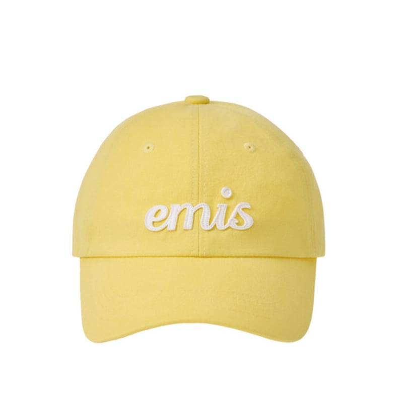 

EMIS APPLIQUE BALL CAP-YELLOW YELLOW