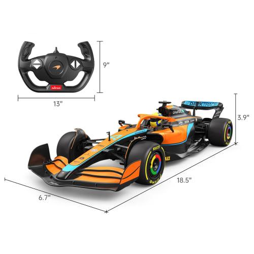 Rastar McLaren MCL 36 First Class Equation Racing Car RC Racing Car, 1/12 Scale McLaren F1 Remote Control Toy Car