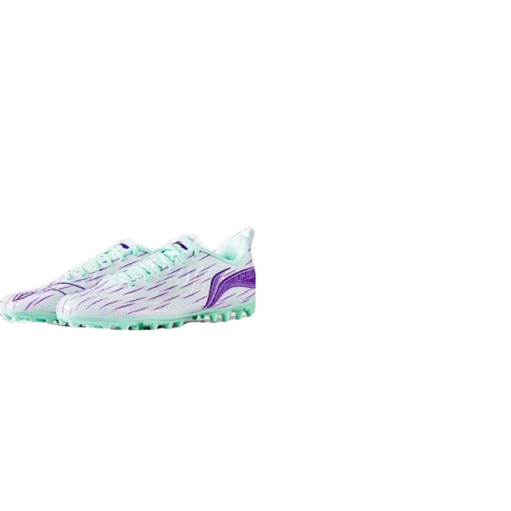 Li Ning Kids Football Speed Shadow MG Comfortable Versatile Fashion Casual Outdoor Football Shoes Kids Football Shoes Ultraviolet YKGU024-1
