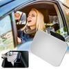 Blind Spot Mirror, Border Sinker Mirror, Side Mirror Blind Spot Stick-on Car Driver and Passenger Side and Rear Seat Jhgf
