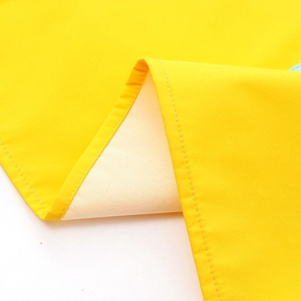 3pcs/set Washable Kids Painting Apron Cartoon Waterproof Apron Children's Apron Chef Costume