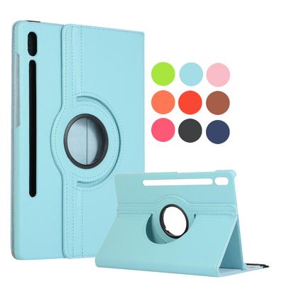 Tablet Case Tablet Case For Samsung Galaxy Tab S9 S8 Ultra S7 Plus FE 360 Degree Rotating Flip Stand Cover For Samsung Tab S7 FE S7FE Case