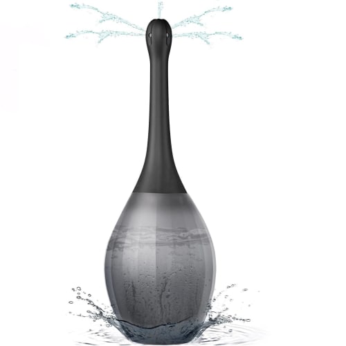 

Ninonly Enema Pump, Multi-Purpose Irrigator, 300ml Large Capacity, Backflow Prevention, Manual Press Operation, Flexible Nozzle, Attaches to Shower Pi