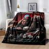 2023 M3GAN Horror Movie Throw Blanket Mysterious Character Soft Plush Fleece Lightweight Couch Bed Funny Halloween Friend Gift