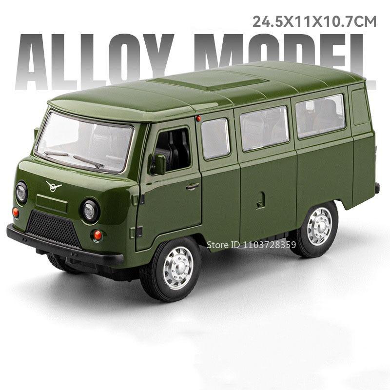 1:18 Russland Uaz Traveler Modell Spielzeugautos Legierung Druckguss Lada Niva Geländefahrzeuge Sound Licht Türen Geöffnet Rückzieher Kinder Geschenke