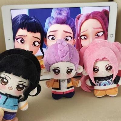Disponibile Nuovo kpop demon hunters Peluche Bambola Portachiavi Figura Ciondolo Portachiavi Fascino Portachiavi Decorazione Borsa