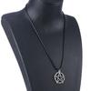 Pentagrams/Star and Moon/Wing Pendant Necklace Adjustable Chain Choker Fashionable Neckchain Jewelry for Women Girls