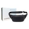 New Slazenger Soft Leather One Shoulder Crossbody Bag, Sling Bag, Fanny Pack Regular Unisex Black SLA8444