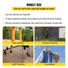 316 Stainless Steel Cable, 500FT Stainless Steel Wire Rope of 5/32 Inch Diameter and 1x19 Construction, 3300 LBS Breaking Strength Steel Cable for