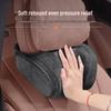 Car Seat Neck and Lumbar Support Pillow – Universal Flannel Cushion for All Seasons