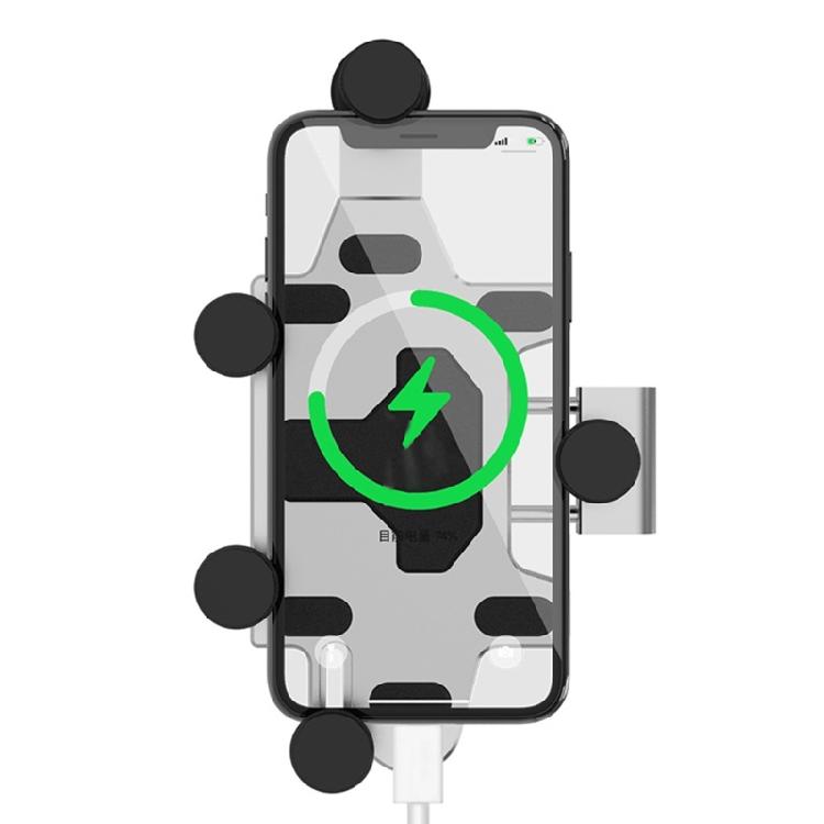 Mountain Bike Phone Mount Stand Aluminum Alloys Bicycles Phone Holder Universal Bike Handlebars Phone Mount Clip