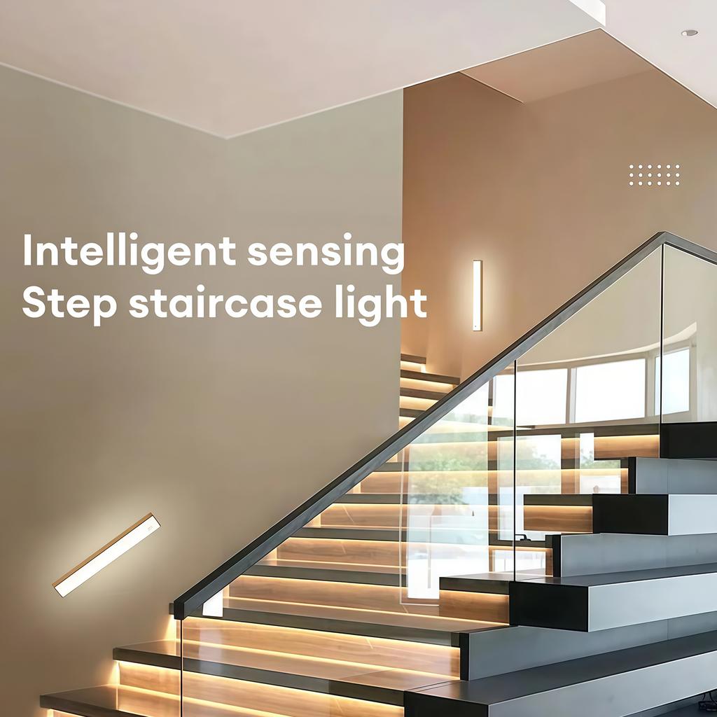 LED Motion Sensor Light Strip, Rechargeable Magnetic Light, Cabinet Light, Wardrobe Light, Wine Cabinet, Shoe Cabinet Motion Sen