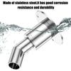 24mm Thru Hull Exhaust Skin Stainless Steel Thru Hull Exhaust Fitting Boat Marine Fitting Tube for Diesel Heaters Exhaust Pipe