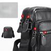 Leder Umhängetasche Herren Premium Schicht Leder Vertikale Business Pendler Tasche Herren Casual Crossbody Tasche Herrentasche