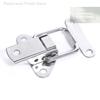 Stainless Steel 304 Toolbox Locking Latch Hasps Metal Toggle Catch Clasp Box Loaded Hinges Furniture Hardware Accessories