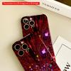 2DFlat Neon Grid Cityscape Phone Case All inclusive film hard phone case, compatible with iPhone 18 Pro Max 17 16 15 14 13 12 11