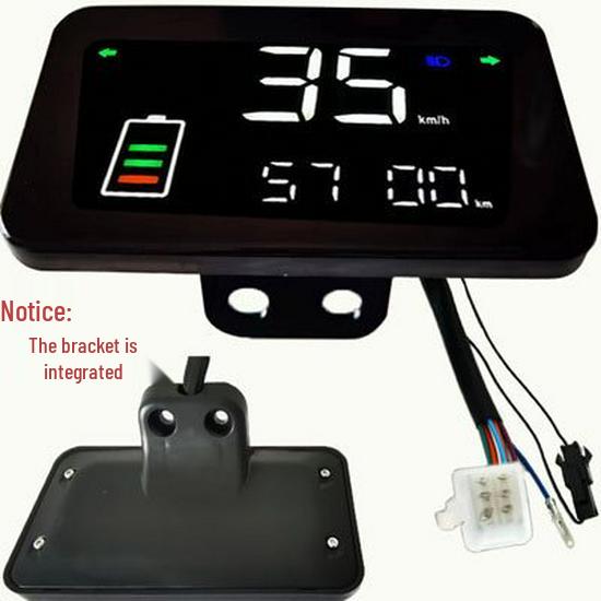 Cruscotto Universale LED per Scooter Elettrico: Compatibile con modelli da 48V, 60V, 72V